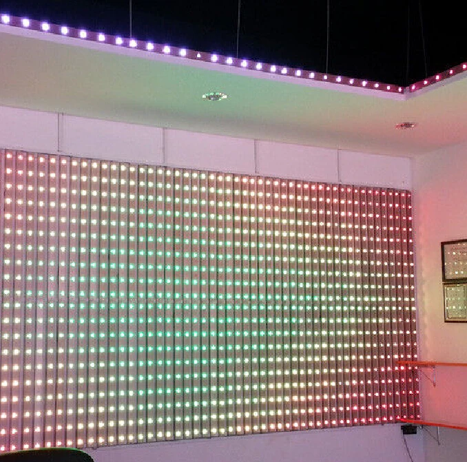 Matrix display video DMX pixel LED point light DC24V Waterproof RGB LED pixel Light