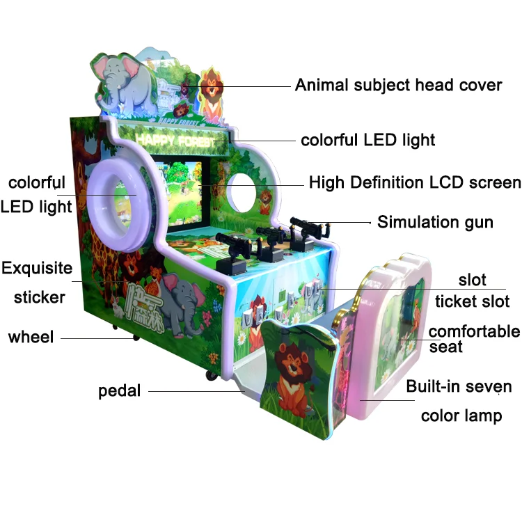 Chenshou Coin-Coined Entertainment Game Arcade Machine Fun Forest Shooting Game Machine