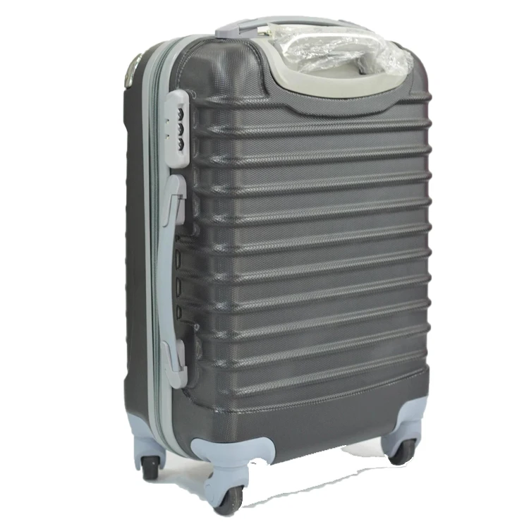 20 24 28 inch 3pcs Unisex combination lock ABS PC trolley suitcase spinner lightweight traveling luggage set