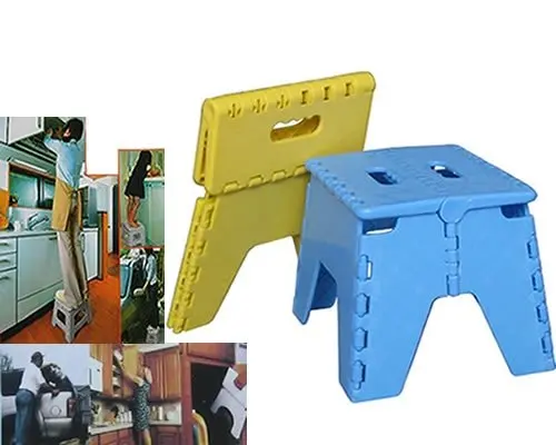 35Mm Kids Foldable Foot Plastic Folding Step Stool