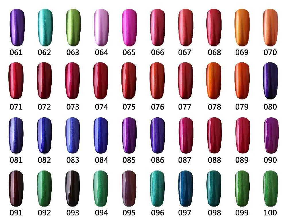 VW metallic gel polish OEM wholesale soak off gel polish