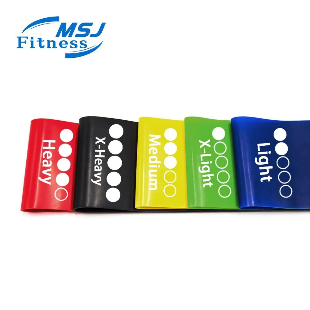 Resistance Loop Exercise 5 Bands With Instructional Booklet,Carry Bag,Ebook And Online Videos Resistance Bands