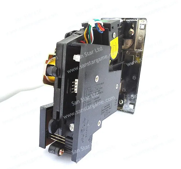 Coin selector mechanical multi coin acceptor selector