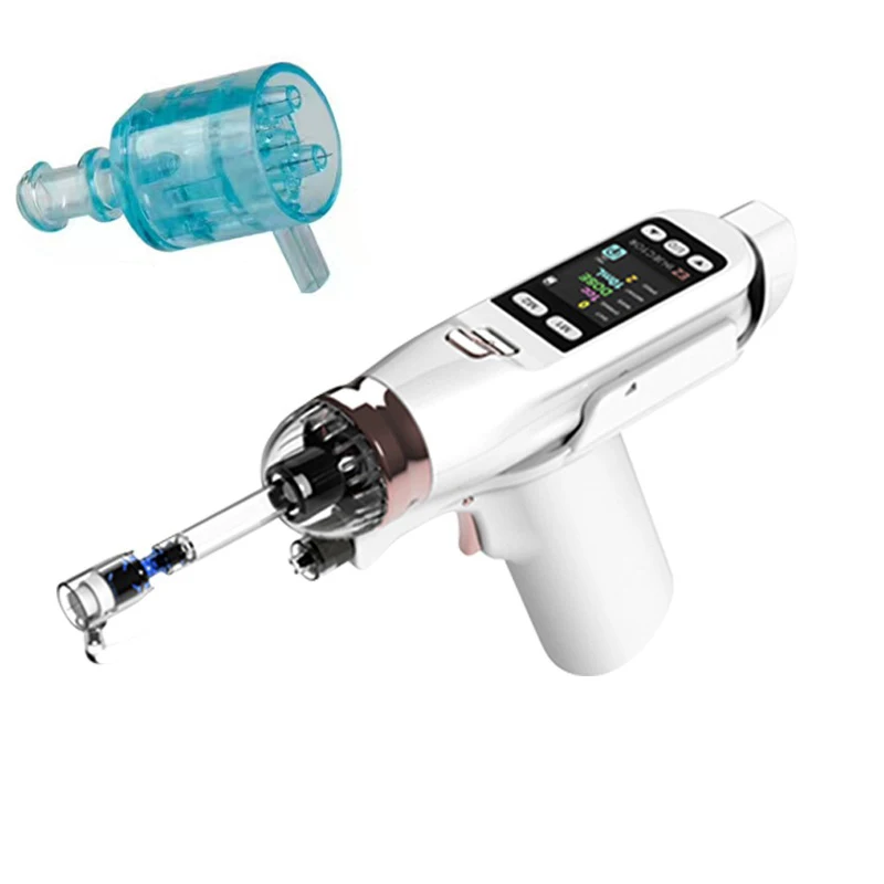 Skin Rejuvenation Feature EZ Vacuum Injection Mesotherapy Gun with 5/9 Pins