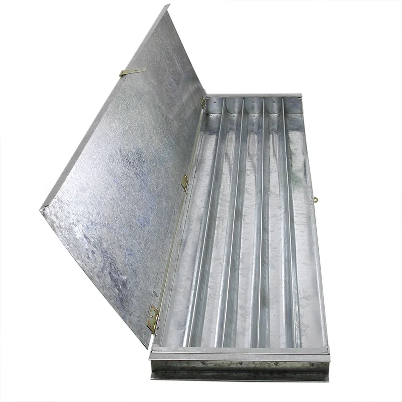 Galvanized steel core trays for durability, safety, easy handling