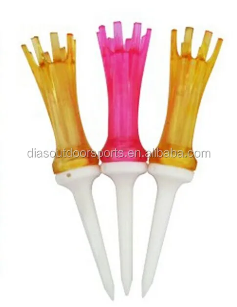 80mm Crown Claw plastic golf tees