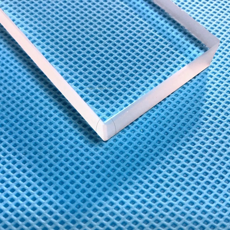 
High Purity Polished Quartz Crystal Sheet 