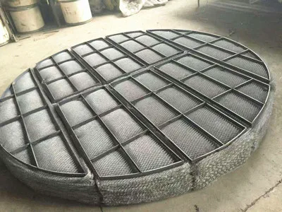 China Wire Mesh Demister Pad for vapor liquid separator