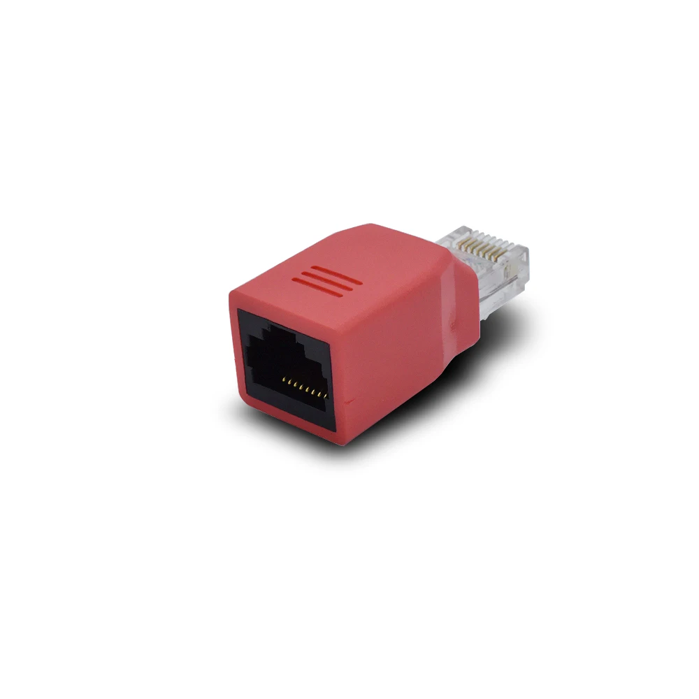 Rj 45 male to Rj45 female adapter connector