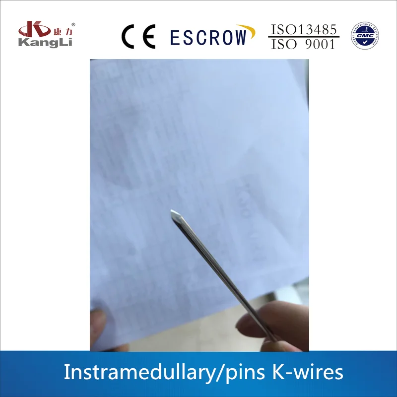 Orthopedic implants:stainless steel Intramedullary pins