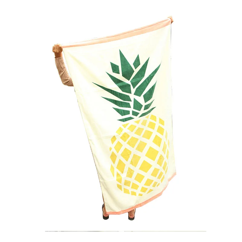 Reactive Printed Beach Towel with OEKO TEX 100 STANDARD