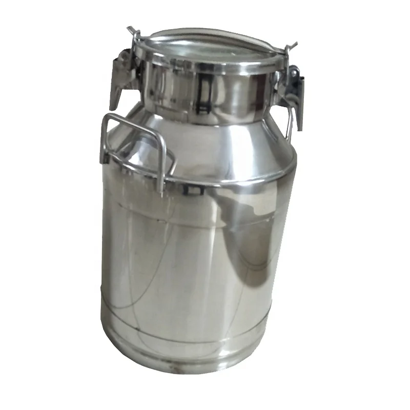 50 liter milk barrel SUS 304 milk transport bucket for dairy farm