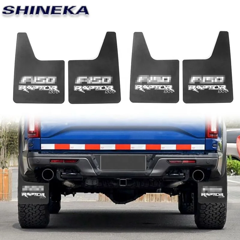 4 шт., передние и задние щитки от грязи для Ford F150 Raptor 2015 +