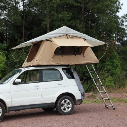 4wd cheap DIY camping car roof top tent
