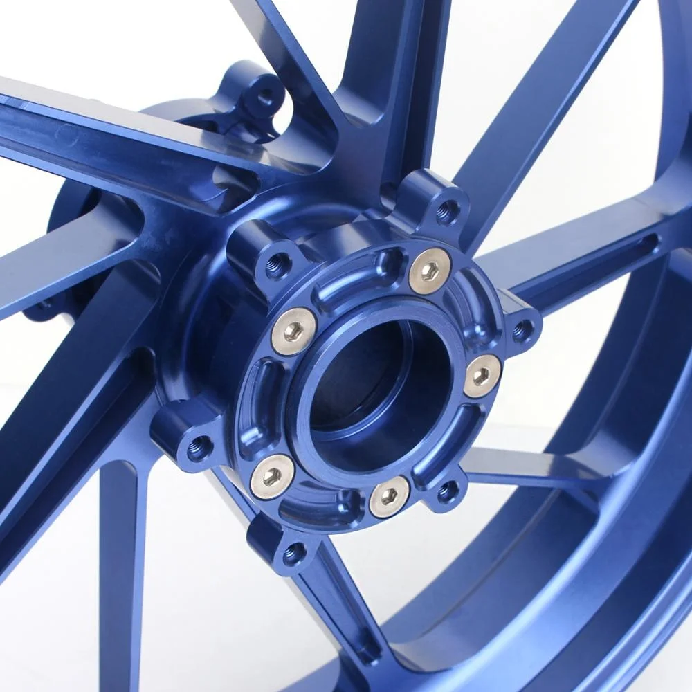 Custom cnc forged billet motorcycle wheels