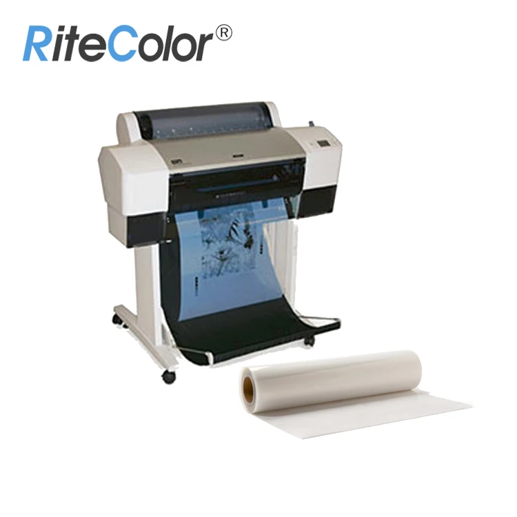 100mic Waterproof Translucent Plastic Film for Inkjet Printing with Pigment/Dye Ink