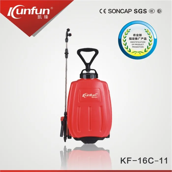 Wholesale hot sale 16l backpack battery operated sprayer for farmer