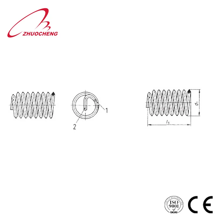
Stainless Steel DIN8140 Recoil thread inserts 