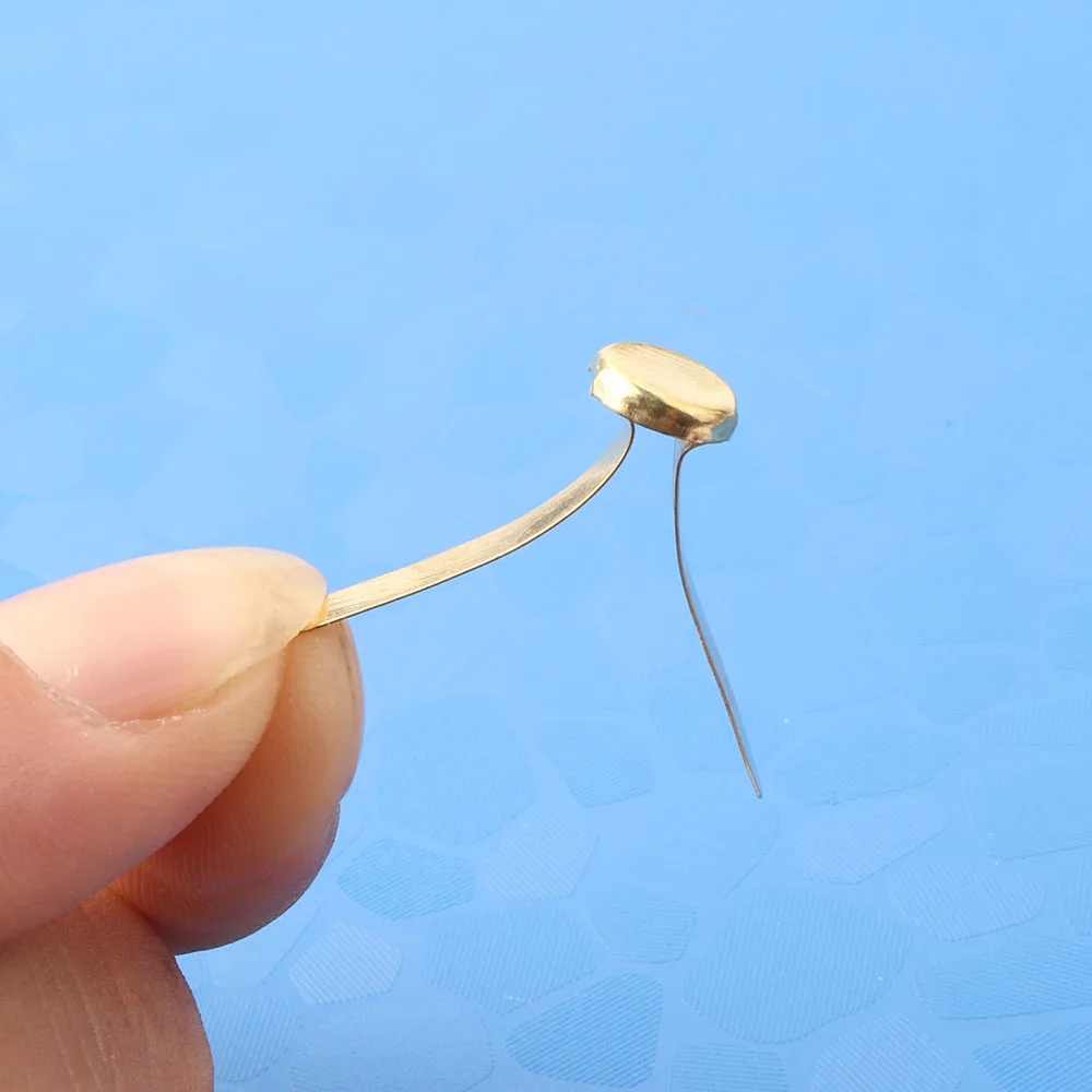 Split Butterfly Pins 14mm Two Feet Nail For Paper Fasteners Arts & Crafts