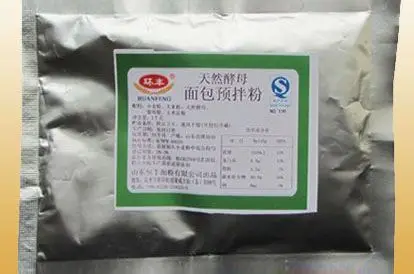 
bread mix with natural yeast fermentation flour 