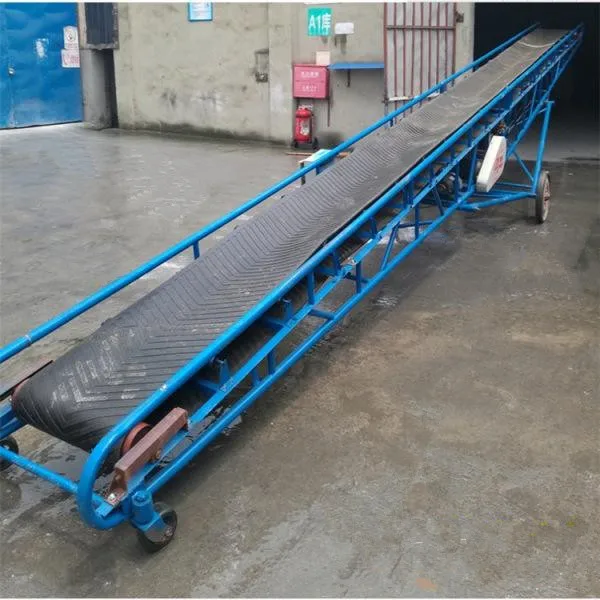 Mobile Belt Conveyor with adjustable height