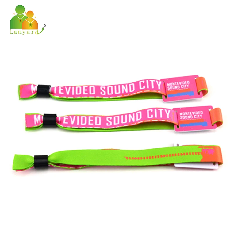 Promotion sublimation printed custom rfid or festival wristband lock	wristband with custom logo for promotion gift