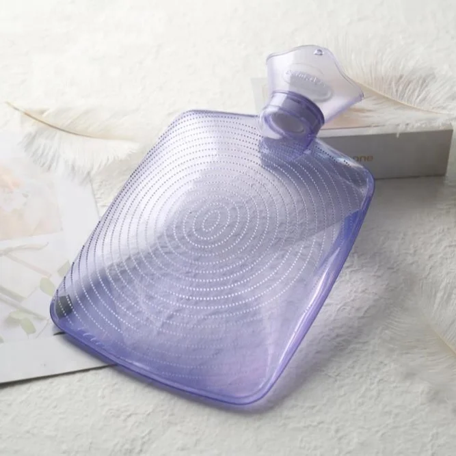 Hot Sale Transparency PVC Hot Water Bottle Warmer