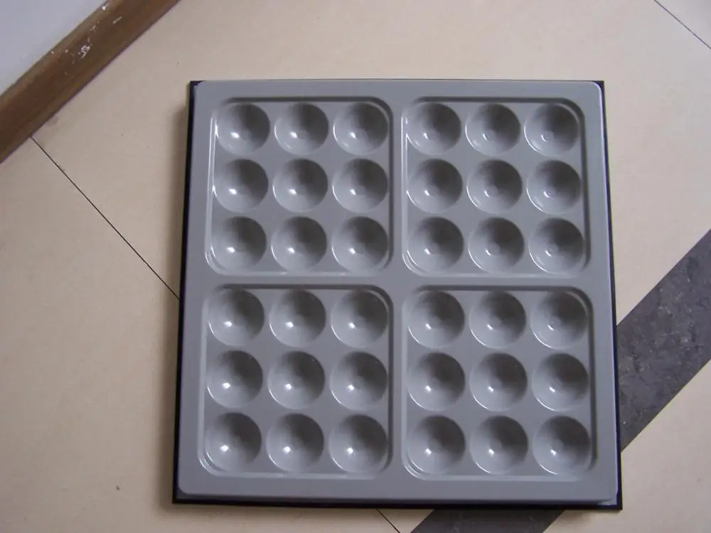 anti-static steel raised access floor with HPL/PVC Finish tile for computer room,data center