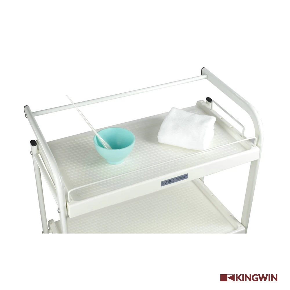 beauty salon trolley SPA Cart with Plastic Shelves