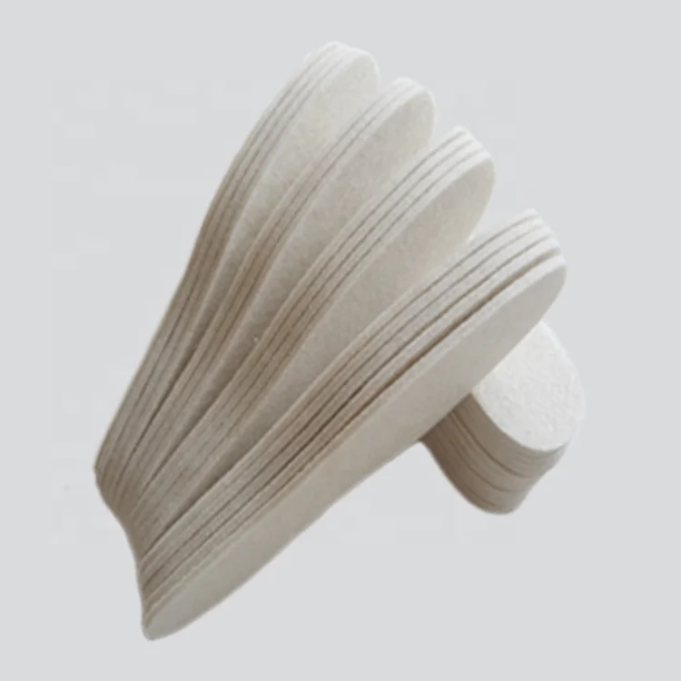 China supplier wholesale wool felt insole for safety shoes pad