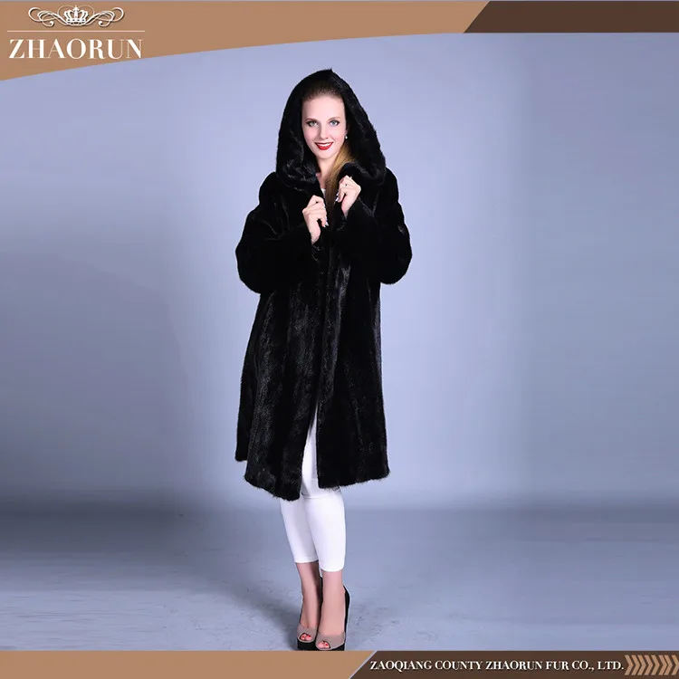 Wholesale China Merchandise Mink Fur Coat Mink Coat Of Whole Mink Skin