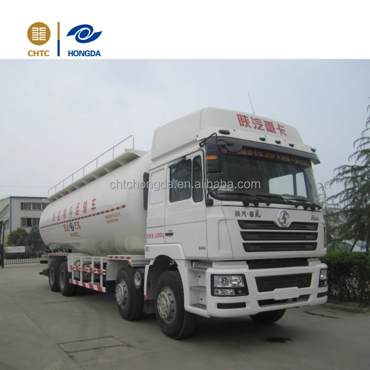 
China 3 axles powder material bulk cement semi-trailer transport tanker truck 