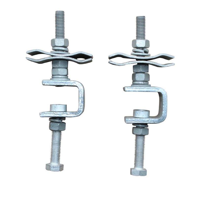 OPGW metal type down lead clamp for tower