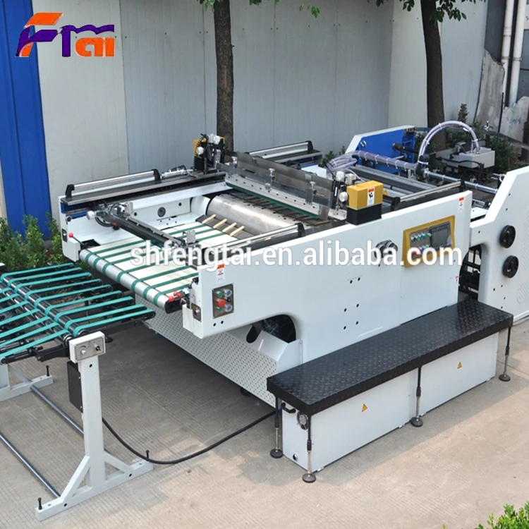 
China Made very cheap price silk screen printing machine heat transfer sticker making for paint bucket 