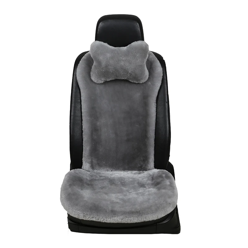 Natural fur seat cover for car by Australia Sheepskin