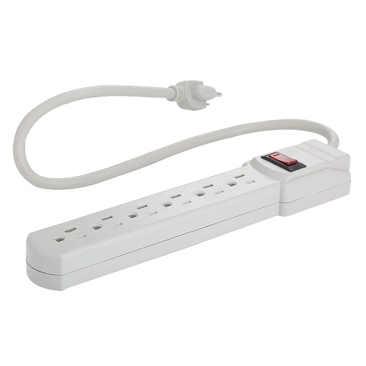 6 Outlet Surge Protector Power Strip, 6ft Cord, 790 Joules