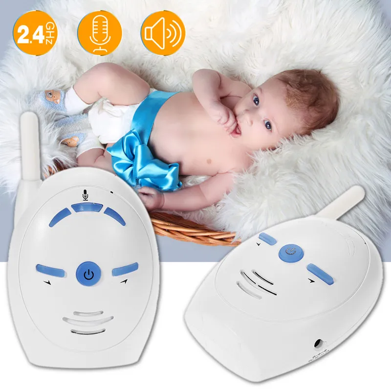 
Two-Way Talk Receiver & Transmitter Intercom Digital Audio Baby Voice Monitor 