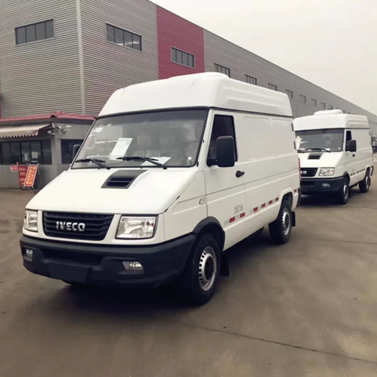 2 Tons freezer truck Thermo King reefer unit I-VECO refrigerated truck