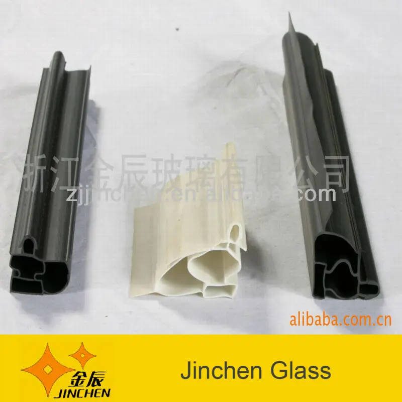 Extrusion pvc profile with black ,white ,red and other colors
