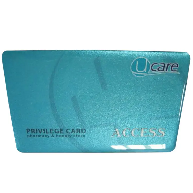 pvc epoxy crystal hang smart card tag