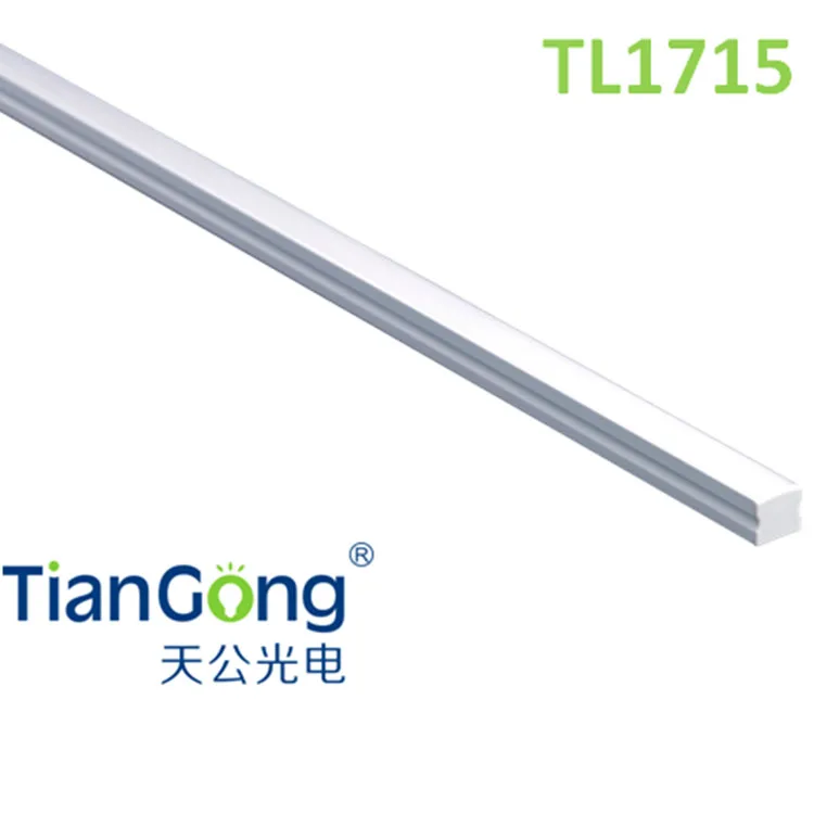 17*15 мм светодиодный свет профиля поверхностного монтажа светодиодный алюминиевый профиль канала для баров привело