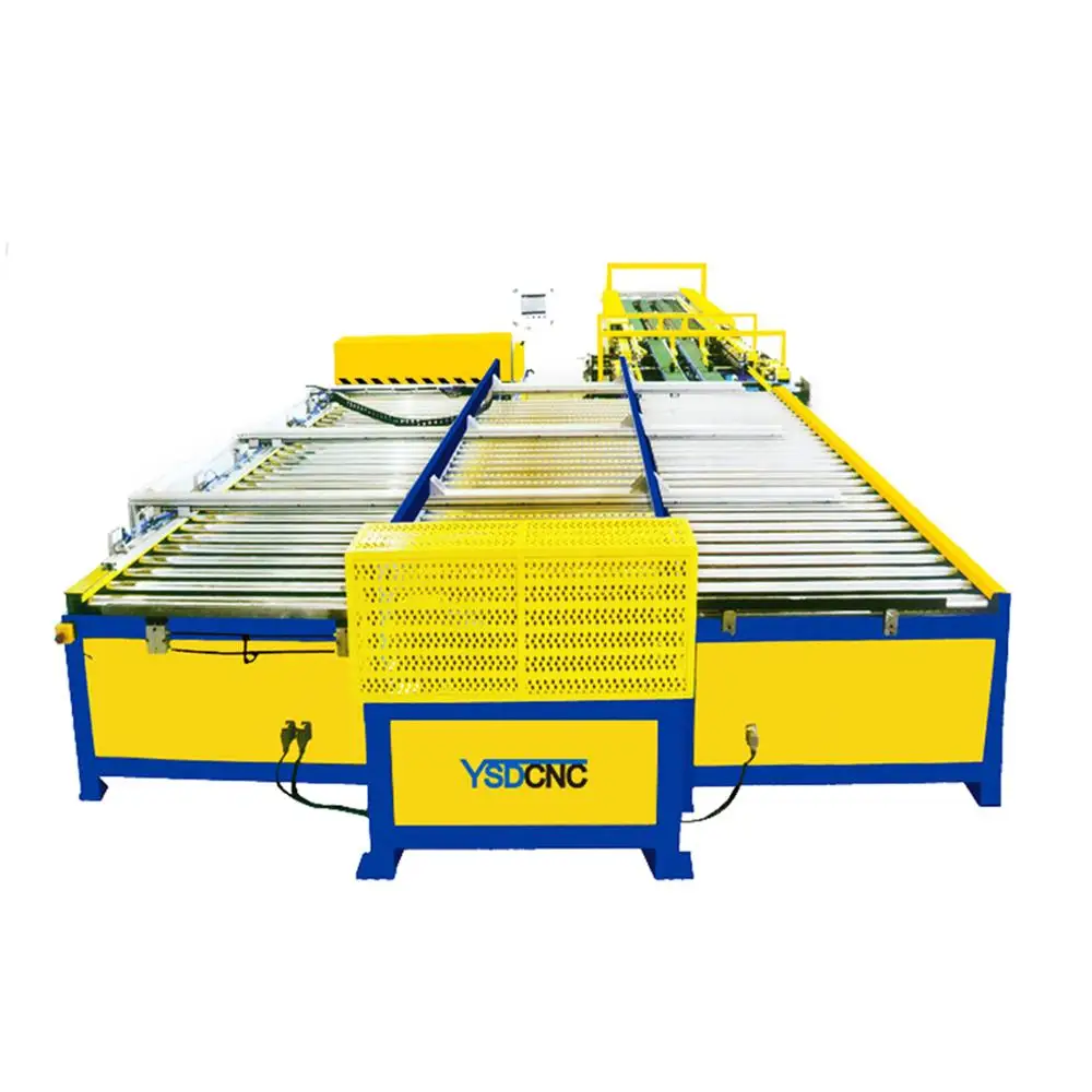 YSD-U-V-1500 china supplier air duct making machine U shape line V from YSDCNC