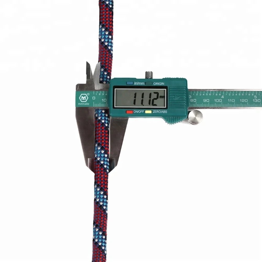 XINDA  11mm dynamic prusik lanyard protective  sewn eye  for mountaineering rocking climbing