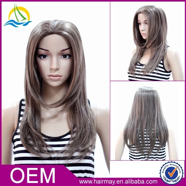 
Synthetic rose long wig japanese 180% density full lace wig display mannequin head wig 
