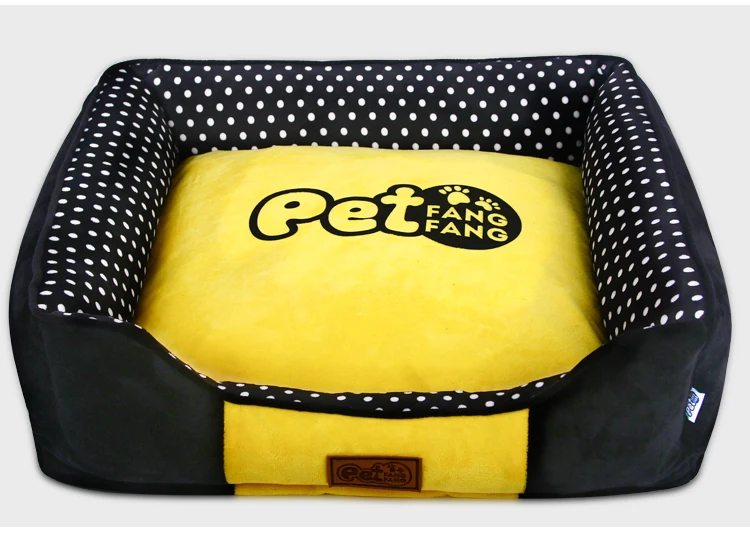 Factory wholesale washable dog bed Wear resistant Bite resistance luxury custom dog house cat bed pet bed