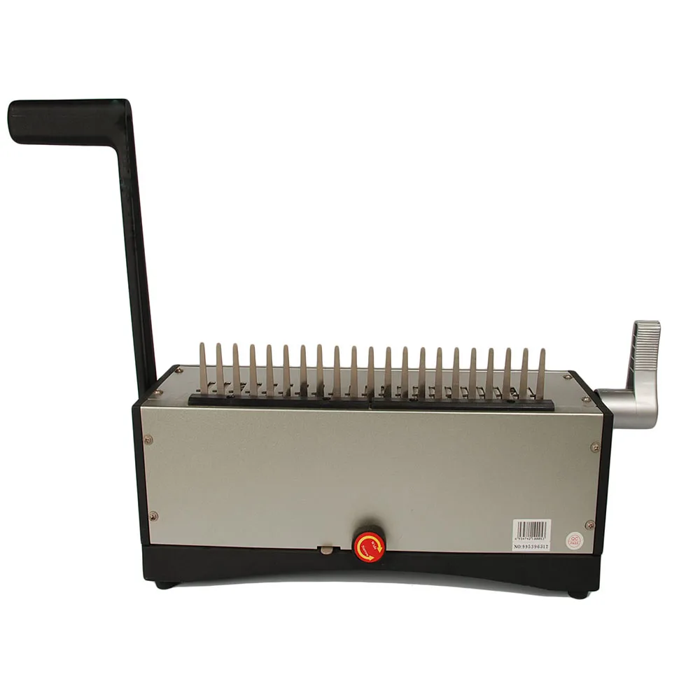 Manual A3 spiral plastic comb binding machine best quality office stationery