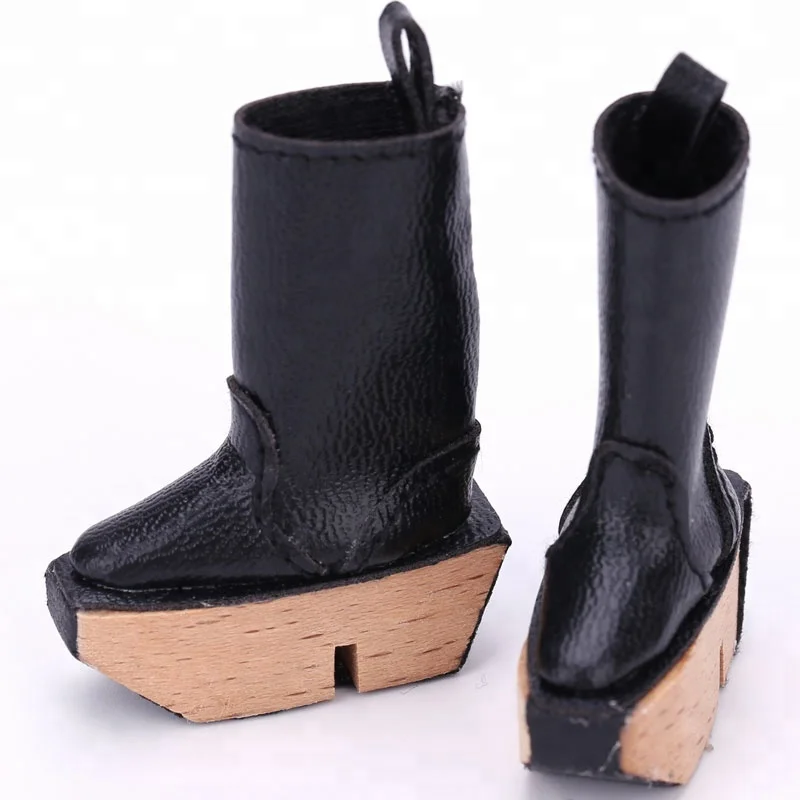Black PU wooden base toy geta,hotselling in Japan.
