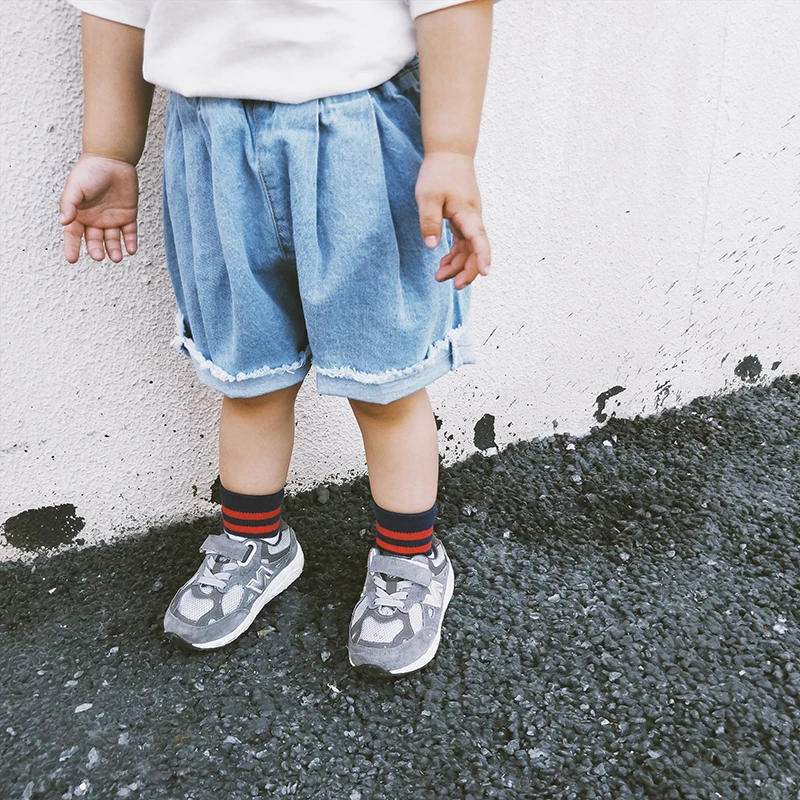 3057 Wholesale spruce kids pants new fashion shorts jeans for kids