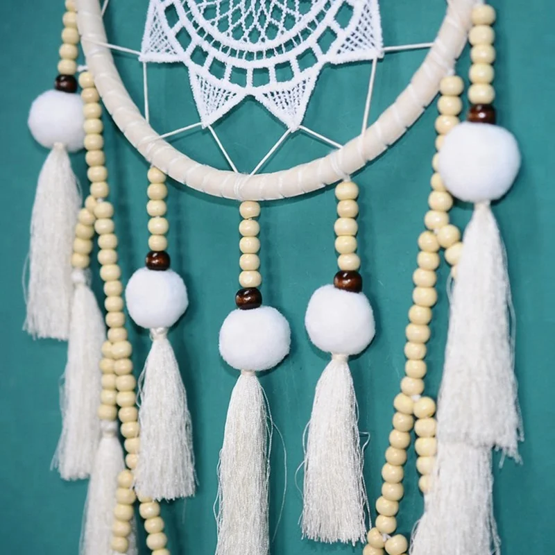 Factory New Design Handmade Hemp Rope With Shell Dreamcatcher With Feather Cheap Price Dream Catcher For Sale