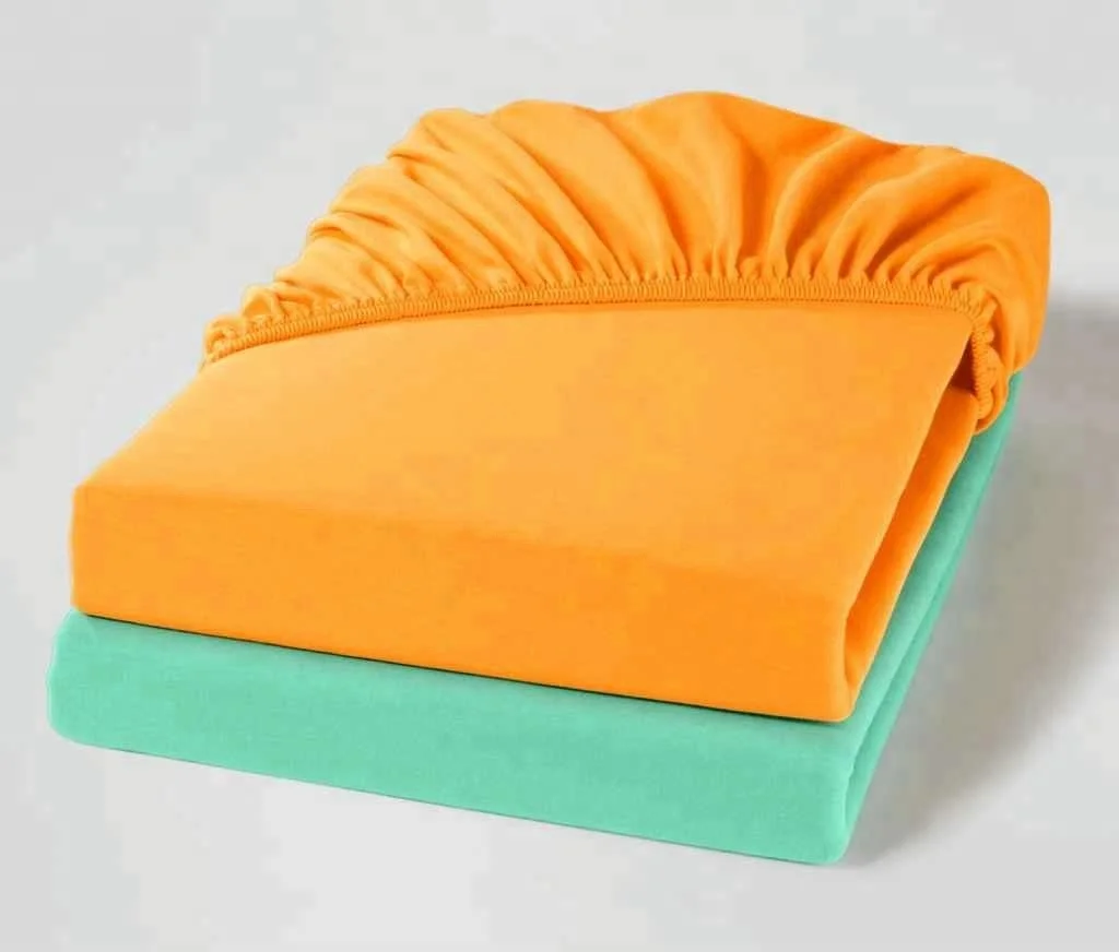 Elastic queen size 100% Cotton waterproof fitted sheet/mattress protector